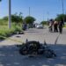 Joven motociclista muere al chocar contra poste en avenida de Ciudad Victoria