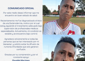 Osvaldito Martínez da a conocer su actual estado de salud