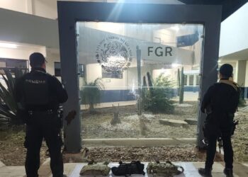 Aseguran vehículos robados y armamento en la autopista Monterrey – Reynosa