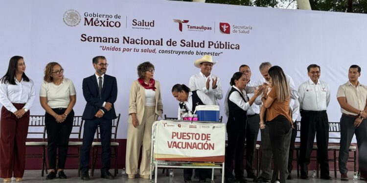 Se suma el ISSSTE Tamaulipas a la semana nacional de salud pública
