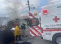 Explosión de tanque de gas deja a cinco personas heridas y una fallecida en Nuevo Laredo