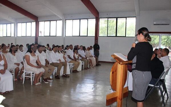 Celebra CEDES Matamoros matrimonios colectivos