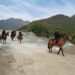 Agrupamiento montada de la Guardia Estatal realiza recorridos en el cañón del novillo